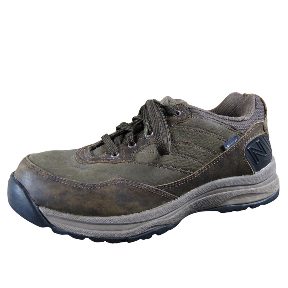 New Balance MW968 Women's 10D Brown Leather Hiking Shoes Waterproof Wide Comfort